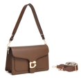 thumbnail image 1 of Bandolera Trastar Leather Brown para mujer, 1 of 9