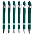 thumbnail image 1 of Unique Bargains Ballpoint Pen with Stylus, Medium Point, 1.0mm, Black Ink, 6 Pack, 1 of 5
