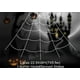 thumbnail image 4 of Xihbxyly Decoración de Telaraña de Halloween, Diseño Extragrande En Forma de Abanico, Ambiente de Fiesta Espeluznante, Accesorio Versátil para Pascua y Bromas, Uso En Interiores y Exteriores, Fácil d, 4 of 7