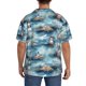 thumbnail image 3 of Fotbe Sea Marine And Lighthouse Camisa Estampada de Manga Corta para Hombre, Casual de Verano, Estilo Playero, Sin Arrugas-3X-Large, 3 of 5