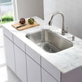 thumbnail image 5 of KRAUS Single-Handle Stainless Steel High Arch Kitchen Faucet with Pull Down Dual-Function Sprayer in Satin Nickel, 5 of 9