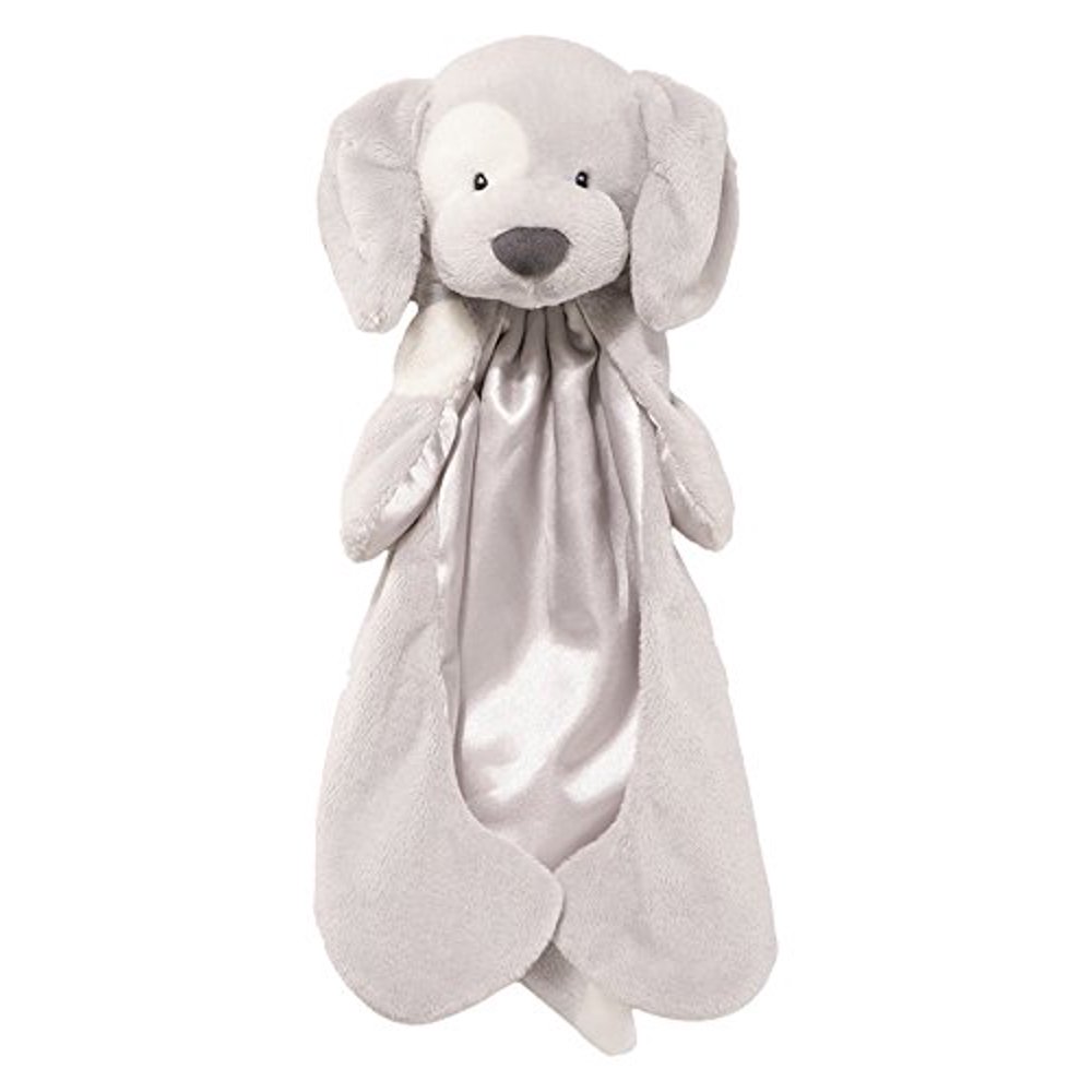 Gund Baby Spunky Dog Huggybuddy Blanket, Gray