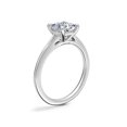 thumbnail image 3 of 2.00 Ct Princess Cut (D/VVS1) Moissanite Diamond Fine Ring for Engagement and Anniversary Solid 14K White Gold Size 11.5 by Diamond-Capitals, 3 of 8
