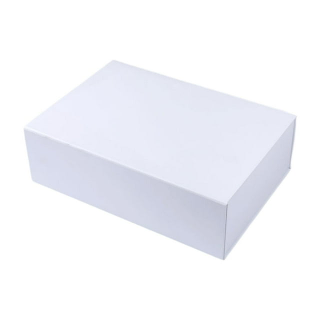 KLKCMS Gift Box Gift Packaging Box Rectangle Wrapping Supplies Foldable Proposal Box S