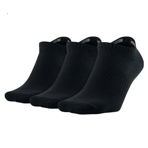 Mid length sports socks for Men & Women , Size 11-13 Hiking and Sports , 6 Pairs Short socks Thick Cushion , Multi-Size Options for Running Black boat socks