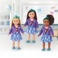 thumbnail image 3 of My Life As Harper, Poseable 18 Inch Doll Brunette Hair, Brown Eyes, 3 of 6