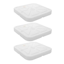 TABLZONE 3Pcs Reusable Balloon Tower Stand White Plastic Party Decoration for Graduation Ceremonies and Events