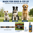thumbnail image 4 of Dog Training Collar, with Remote for Large Dogs, Upgraded Train Dog Collar, 4 of 7