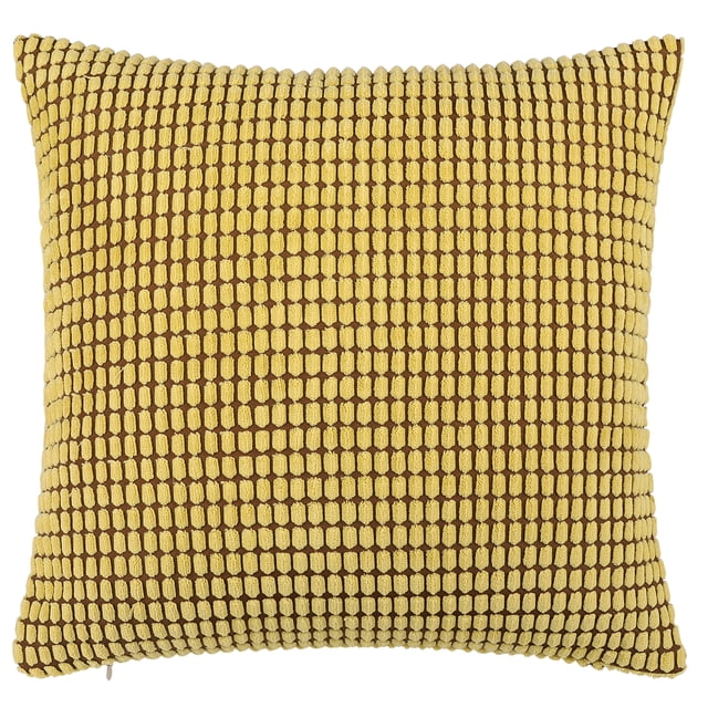 Unique Bargains Soft Corduroy Striped Velvet Decorative Throw Pillow Cusion Cover