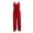 Wine, variant on Women Fashion Backless V-Neck Sleeveless Playsuit Casual Printing Long Jumpsuit