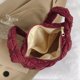 thumbnail image 2 of Bolsas De Hombro Bolsos acolchados de nailon para mujer, bolsos de hombro, bolsos de compras pequeños Hobo (rojo vino) Ehuebsd Para Estrenar, 2 of 4