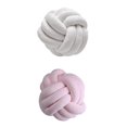 thumbnail image 1 of 2Pcs Nudo Bola Cojín Cojín Almohada Lumbar Lavar a Creativo Sunnimix Cojín Peluche Nudo Bola, 1 of 8