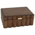 thumbnail image 6 of Better Homes & Gardens Scalloped Wooden Jewelry Box with Lid, Decorative Trinket Storage Organizer, Natural Wood, 6 of 11