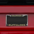thumbnail image 3 of Colorado Buffaloes Chrome Metal Laser Cut License Plate Frame - Set of 2 Frames, 3 of 6