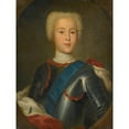 thumbnail image 3 of Studio of Antonio David 15x18 Black Modern Framed Museum Art Print Titled - Portrait of Prince&nbsp;Charles Edward Stuart (1720 - 1788), 3 of 5