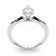 thumbnail image 2 of Oval Cut Solitaire Engagement Ring 10K Yellow Gold, 2 of 4