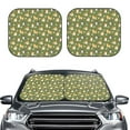 thumbnail image 2 of Sikiie Shiba Inu Dog And Flower Print Foldable Car Windshield Sun Visor, Car Window Sunshade Suitable for Sedan, SUV and Truck Car Accessories-Medium, 2 of 6
