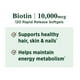 thumbnail image 4 of Biotina 10,000 mcg Nature's Bounty 120 capsulas, 4 of 4