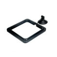 thumbnail image 2 of Flmtop Fish Tank Floating Food Feeder Buoyancy Ring Suction Cup Pool Feeding Tool Black Square, 2 of 8