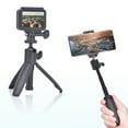 thumbnail image 3 of FESTFENDS Tripod for Video Recording Black Aluminum Alloy for Outdoor Activities 1 Set, 3 of 8