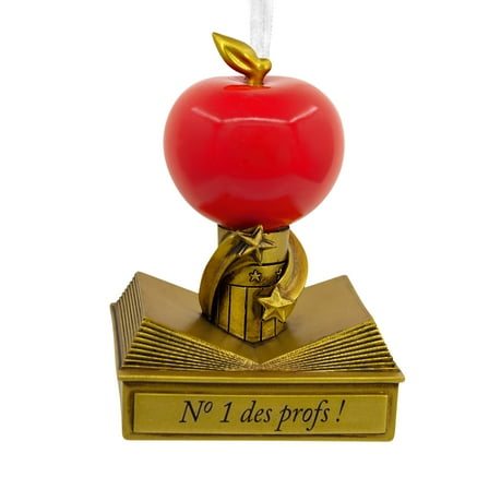 Hallmark Ornament (#1 Teacher Trophy)