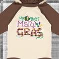 thumbnail image 4 of Inktastic My First Mardi Gras Boys or Girls Long Sleeve Baby Bodysuit, 4 of 5