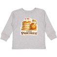 thumbnail image 3 of Inktastic I Love Pancakes Boys or Girls Long Sleeve Toddler T-Shirt, 3 of 5