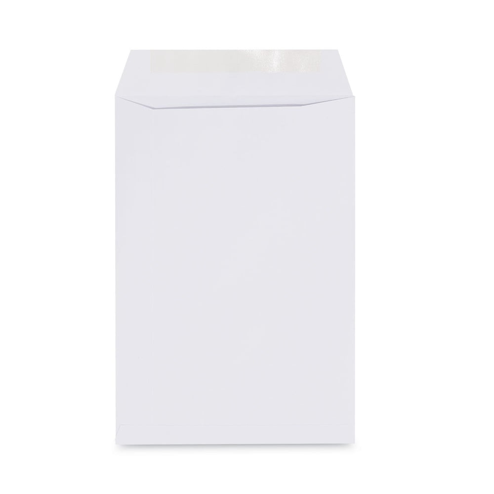 Universal UNV40104 6.5 in. x 9.5 in. 24 lb. #1-3/4 Square Flap Gummed Catalog Envelope - White (500/Box)