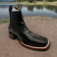 thumbnail image 7 of The Western Shops Men's Genuine Leather, Square Toe, Short Ankle, Cowboy Boot, 7 of 7