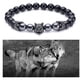 thumbnail image 1 of Fiudx La Pulsera Del Lobo Negro Refleja El Temperamento Más Pulsera Negra, 1 of 3