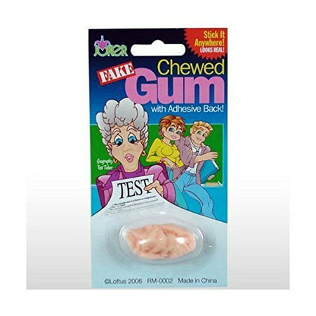Fake Chewed Gum By Loftus International