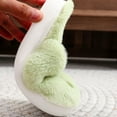 thumbnail image 2 of CHICVOMEY Christmas Slippers for Women & Men - Plush Fuzzy Family Matching House Slippers with Non-Slip Sole, Warm Cozy Holiday Slippers, 2 of 7