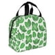thumbnail image 2 of Easygdp Green Leaves Bolsa Térmica Premium - Tela Oxford Impermeable, Gran Capacidad, Bolsillo Frontal, Unisex para Trabajo, Escuela, Actividades al Aire Libre y Picnics, 2 of 8