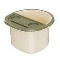 thumbnail image 1 of Bañera de hidromasaje para pies, cómoda, portátil, con asa, ahorra espacio. beige, 1 of 8