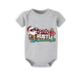 thumbnail image 3 of Pijamas familiares a juego de Navidad, Santa Hustle Christams en julio, conjuntos de Pijamas cortos grises, 3 of 3