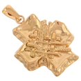thumbnail image 2 of Cross Charms Pendants Stainless Steel Cross Charm Antique Crucifix Cross Religious Charms for Necklace Bracelet Rosary Jewelry Making, 2 of 3