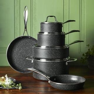 THE ROCK by Starfrit 060711-001-0000 3-Piece Cookware Set 