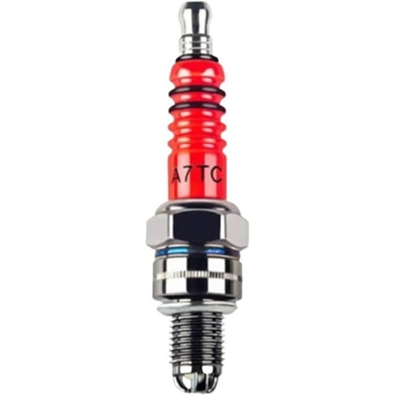 Applicable to Spark-Plug for 50cc-150cc A7TC for ATV Motorcycle Accelerate Three-Electrode A7TC Spark Plugs
