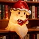 thumbnail image 5 of Billuyoard Adornos de resina con forma de campana, luz cálida, decoración navideña para el baño, lámpara de fantasmas leyendo un libro, linda Kits de decoración para fiestas gran tamaño, 5 of 6