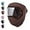 Brown, variant on Fleece Thermal Mask with Removable Goggles, Winter Windproof Breathable Thickened Fleece-Lined Full Face Cover for Running Skiing Hiking Cycling, for Men & Women
