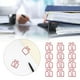 thumbnail image 4 of Red Gift Box Paperclips Set, Convenient Cute Paper Clip Set For Professional Use For Office Supplies For Student Stationery For General Purpose ANGGREK Otros, 4 of 8