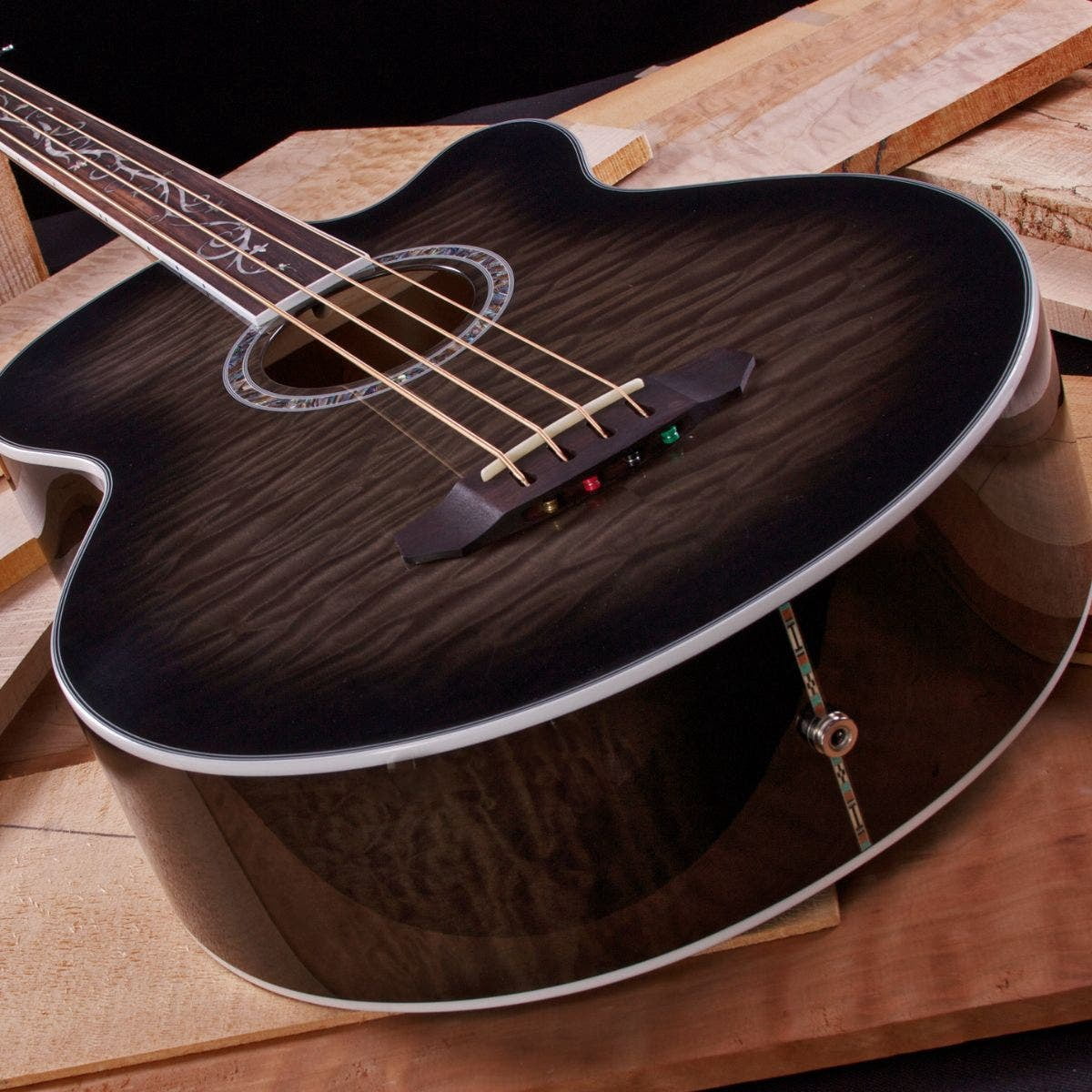 Michael Kelly Dragonfly 4 Fretless Acoustic Electric Bass