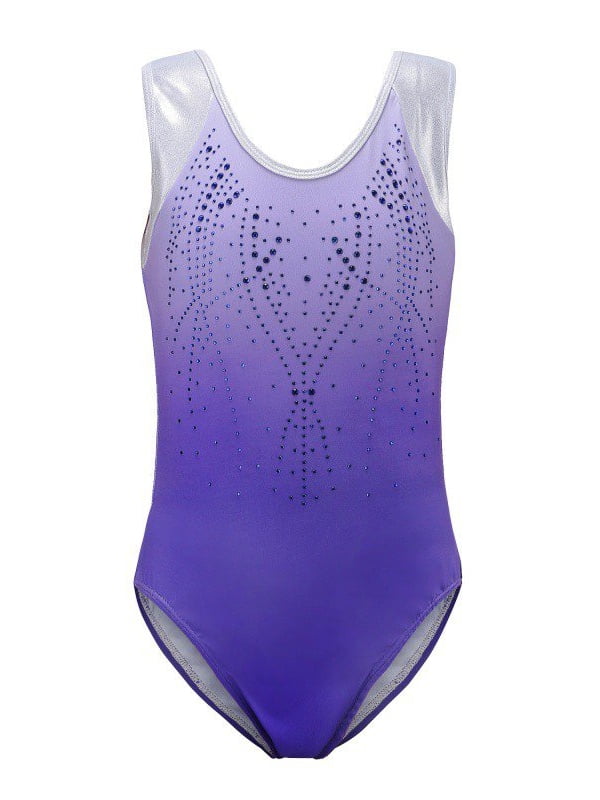 purple ballet leotard with skirt