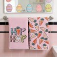 thumbnail image 1 of Festive Rabbit Design Kitchen Towels, Highly Absorbent Dishcloths With Durable Polyester Material, for Holiday Decor and Cleaning, Multi-color, 1 of 6