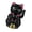 Black, variant on Solars Power Waving Cats Ornament Solars Fortunes Cats Statue Decorations Lovely Beckoning for Car Home Decors