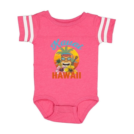 

Inktastic Kauai Hawaii Vacation Tiki Gift Baby Boy or Baby Girl Bodysuit