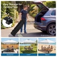 thumbnail image 5 of Vitarpatio 10 x 10 ft Pop up Canopy Tent Instant Outdoor Gazebo Straight Leg Shade Tent Shelter with Roller Bag, 5 of 8