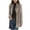 Khaki, variant on GigrtiJin Long Sleeves Lapel Cardigan Sweaters for Women Oversized Open Front Knit Sweater Coat with Pockets