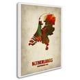 thumbnail image 3 of Trademark Fine Art "Netherlands Watercolor Map" Canvas Art by Naxart, 3 of 4