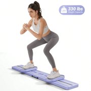 Ski Machine Trainer, Simulated Ski Trainer, Exercise Equipment For Leg Pelvic Floor Muscle Workout, Funny Fitness Equipment For Home Full Body Workout, Purple